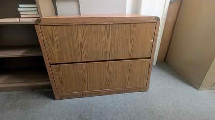 Photo of free Wooden Lateral Filing Cabinet (Sunnyvale) #1