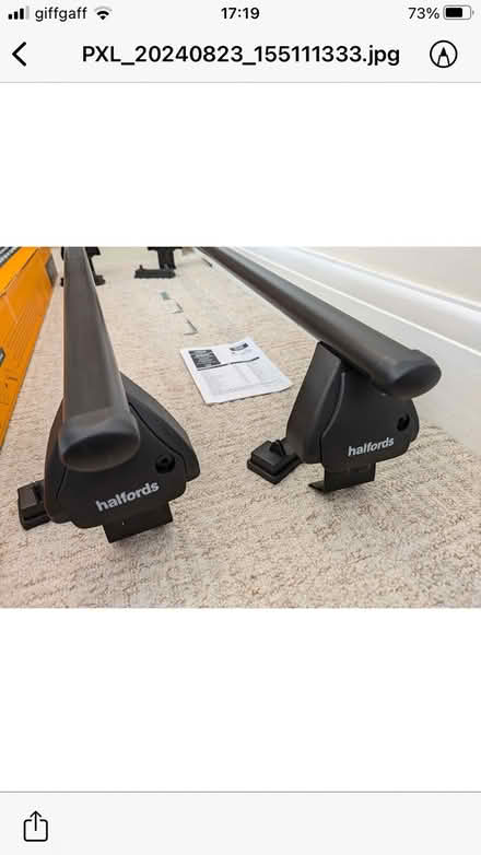 Photo of free Roof rack for Vauxhall Insignia (PO3 Baffins) #2
