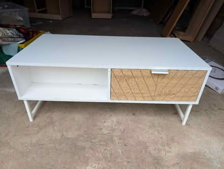 Photo of free White Coffee Table (Woodmancote) #1