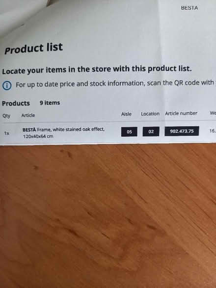 Photo of free IKEA Sideboard (Woodseats S8) #4