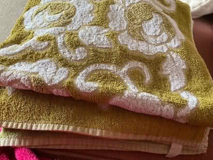Photo of free Two bath towels (Chesterfield S40) #1
