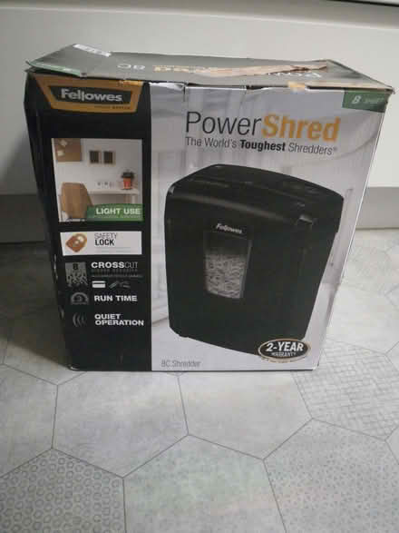Photo of free Document shredder (Minster Lovell OX29) #1