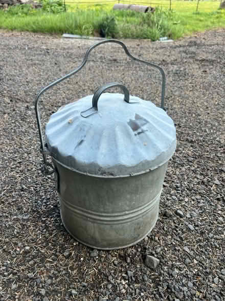 Photo of free Ash bin bucket galvanised (auchterarder PH3) #1