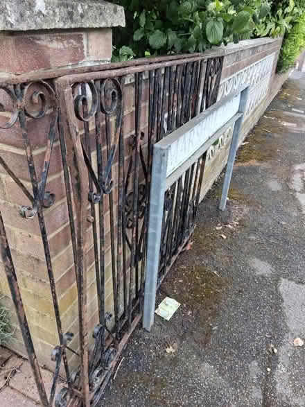 Photo of free Metal gates (ME8) #1