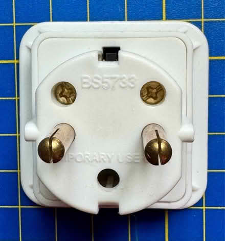 Photo of free European ‘Shuko’ Mains Adaptor (Chaddesden DE21) #2