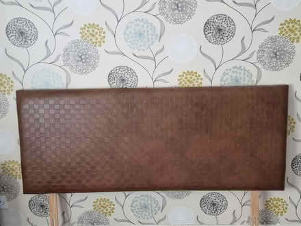 Photo of free Faux leather headboard (Hall green) #1