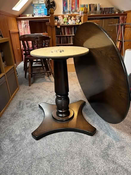 Photo of free Pub style table and 4 chairs (Norton Lees S8) #4