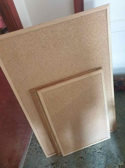 Photo of free 3 Cork Boards (Garston, WD25) #1