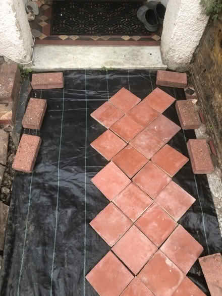 Photo of Garden/path edging black (Streatham SW16) #2