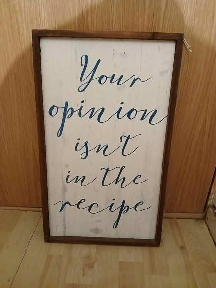 Photo of free Wooden wall art (Rowner PO13) #1