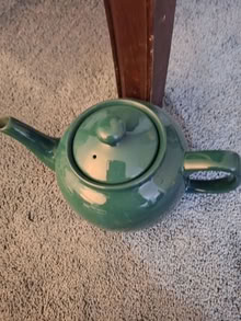 Photo of free green teapot 20874 #1