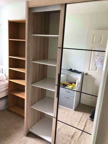 Photo of free wardrobe- sliding doors (Newtown Linford LE6) #3