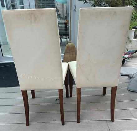 Photo of free 2 dining chairs for easy upholstery (Guildford GU2) #3