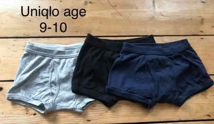 Photo of free Uniqlo boxers age 9-10 (E11 Leytonstone) #1
