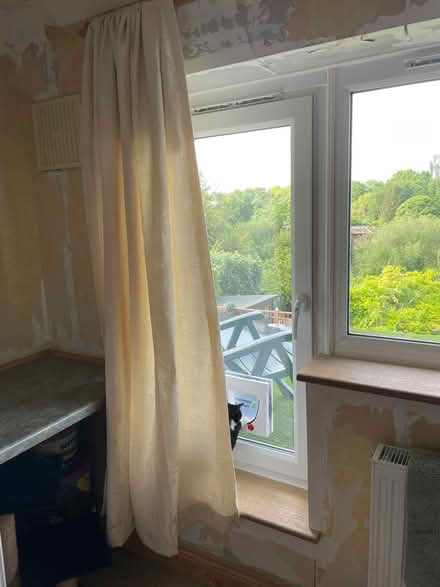 Photo of free NEW ivory full length curtains (Northaw EN6) #3