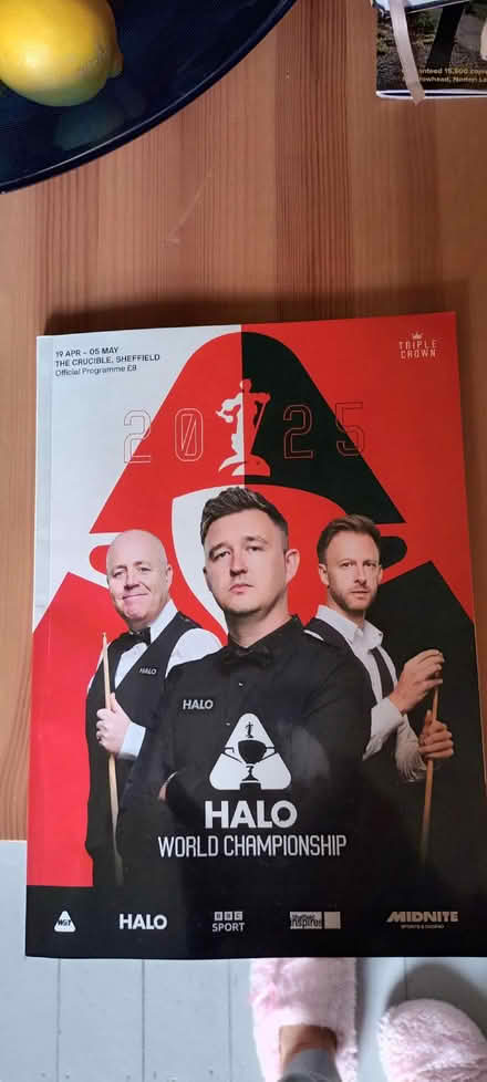 Photo of free World Snooker 2025 Programme (Woodseats S8) #1