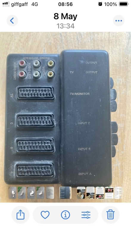 Photo of free Multi Scart plug (Loughton IG10) #2