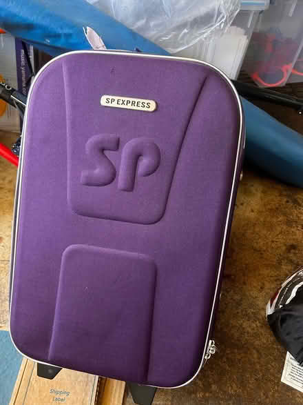Photo of free Carry on luggage - flaking inside (Downtown Sunnyvale) #1