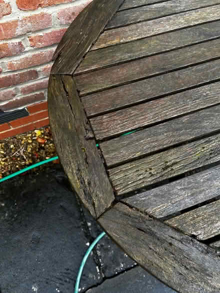 Photo of free Teak table (Winkfield Row SL5) #2
