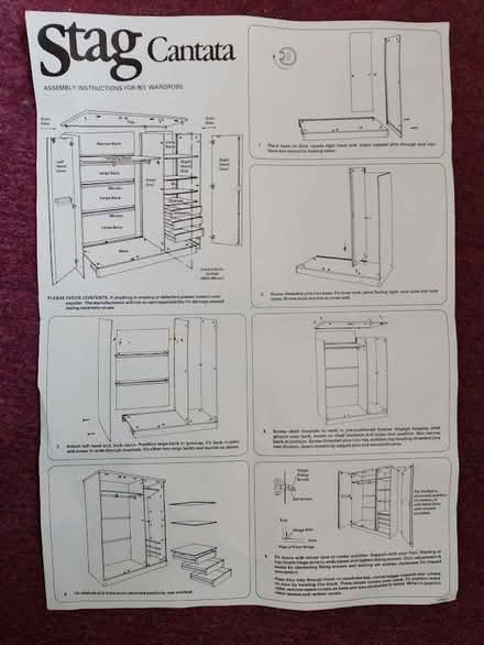 Photo of free Stag Cantata Triple Wardrobe (Matlock DE4) #2