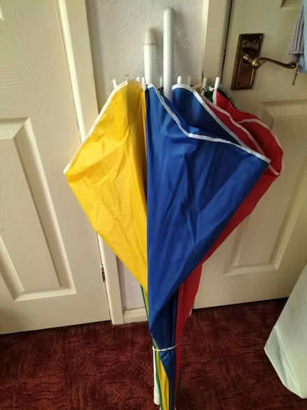Photo of free 'Rainbow' Garden/Beach Umbrella (Waterlooville PO7) #2