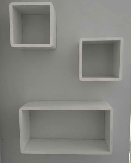 Photo of free Set of cube style wall shelves (Bromham MK43) #1