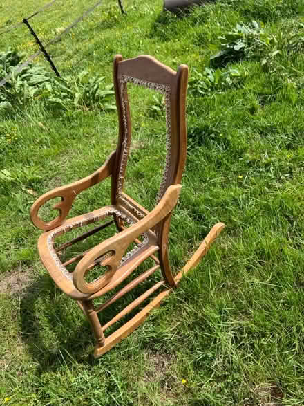 Photo of free Rocking chair heavy wood (auchterarder PH3) #1
