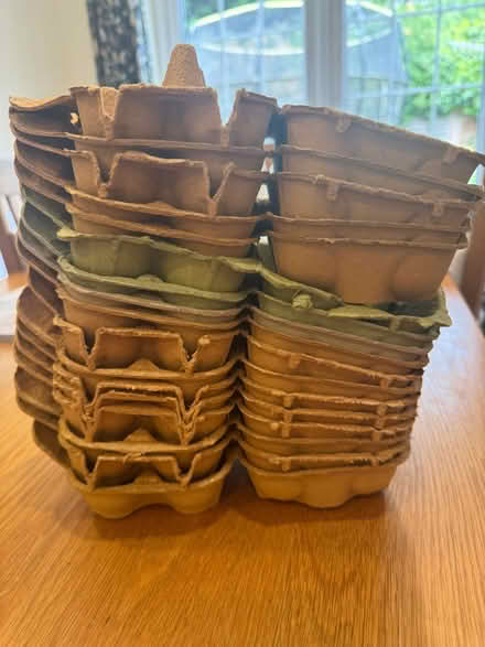 Photo of free Empty egg boxes (Woodley RG5) #1