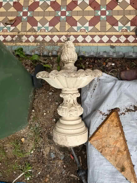 Photo of free Fountain - cast stone/concrete (Leytonstone E11) #1