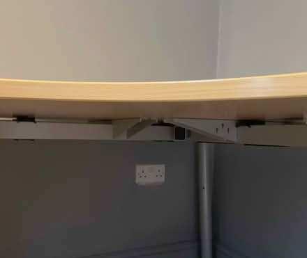 Photo of free Sturdy Wooden Corner Desk (Chesham) #2