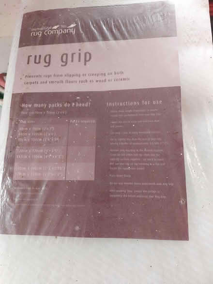Photo of free Rug grip (LE7 Houghton on the Hill) #1