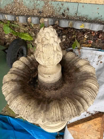 Photo of free Fountain - cast stone/concrete (Leytonstone E11) #2
