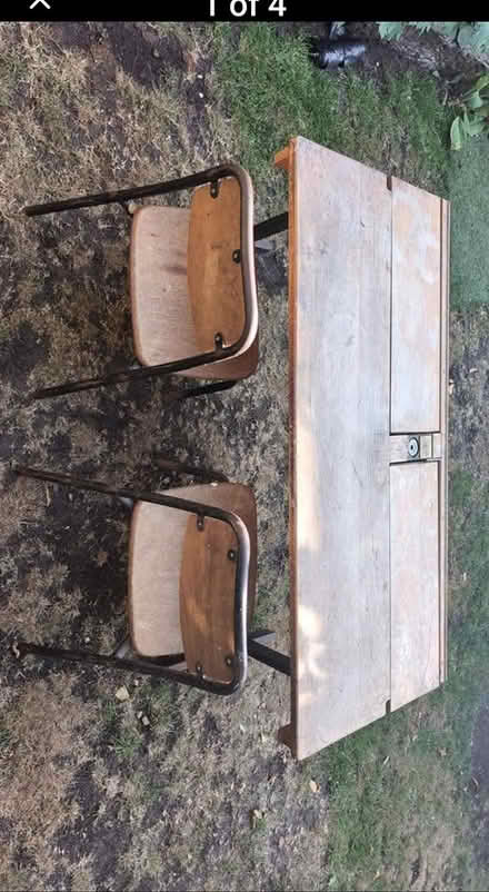 Photo of free Antique school desk (Aylesbury HP18) #1