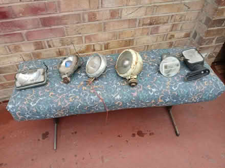 Photo of free Various old car lights (LU1. Caddington) #1