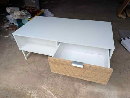 Photo of free White Coffee Table (Woodmancote) #4