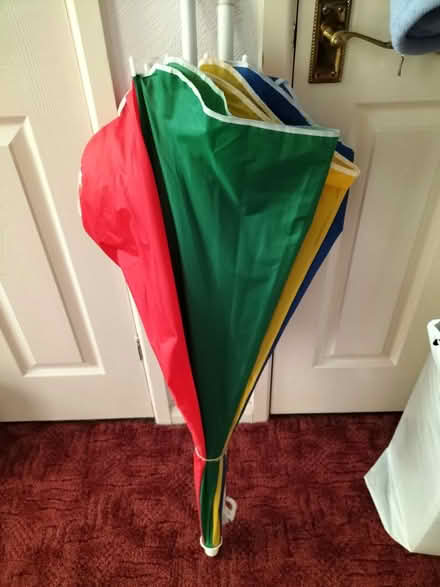Photo of free 'Rainbow' Garden/Beach Umbrella (Waterlooville PO7) #1