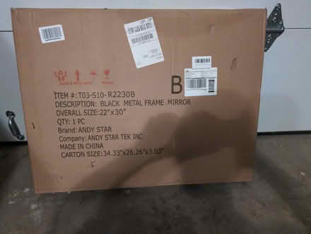 Photo of free New inbox mirror (North Fremont/union City area) #1
