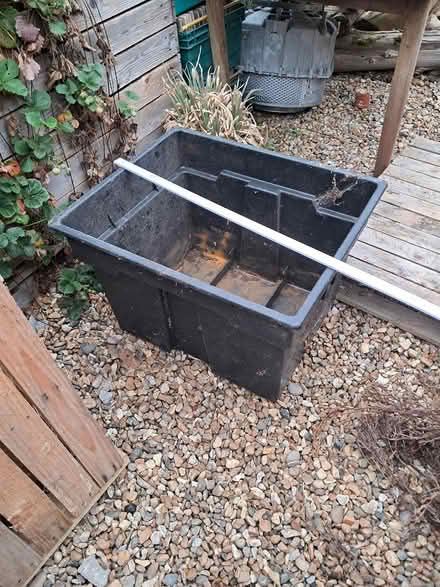 Photo of free Plastic crate - Cold water tank? (Cowfold) #1