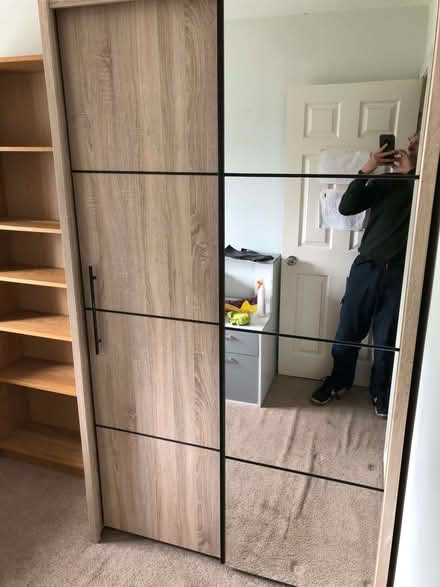 Photo of free wardrobe- sliding doors (Newtown Linford LE6) #1
