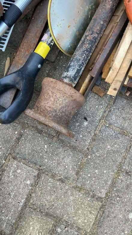 Photo of free Scrap metal incl old filing cabinet, fireplace surround, etc (GU14) #3