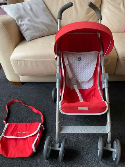 Photo of free Maclaren dolls pushchair (repaired) (Orpington BR6) #1