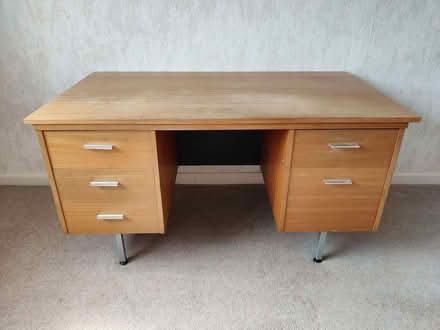 Photo of free Twin Pedestal Desk (Matlock DE4) #1