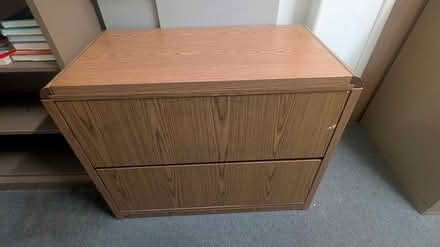 Photo of free Wooden Lateral Filing Cabinet (Sunnyvale) #2
