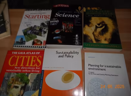Photo of free Books1: sustainable development etc (Broomhill, G11) #1