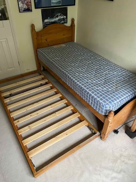 Photo of free Single bed, with push under single (Southwater RH13) #1