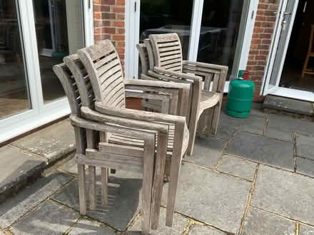 Photo of free Teak Chairs (Winkfield Row SL5) #2