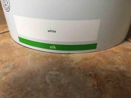 Photo of free Approx 2L Wilko White Silk Paint (LE7 9 Scraptoft) #2