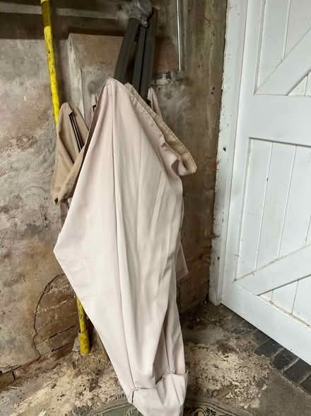 Photo of free Large tilting parasol and stand (Kings Heath B13) #1