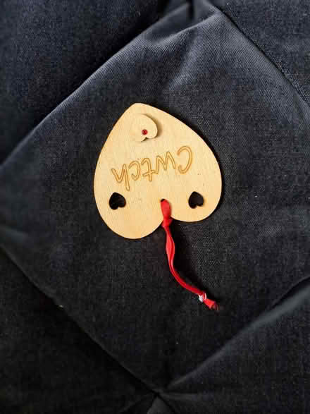 Photo of free Cwtch hanging wooden sign (CF24) #1