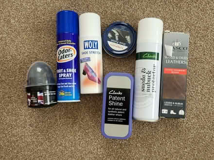 Photo of free Shoe Cleaning and Care products (Warden Hill GL51) #1